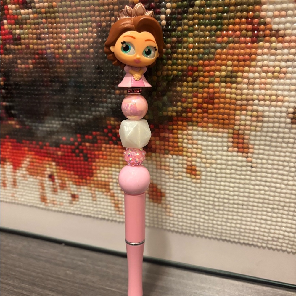 Charming Disney Character Pink Pen
